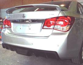 Cruze SII Sedan (03/2011-) Rear Diffuser